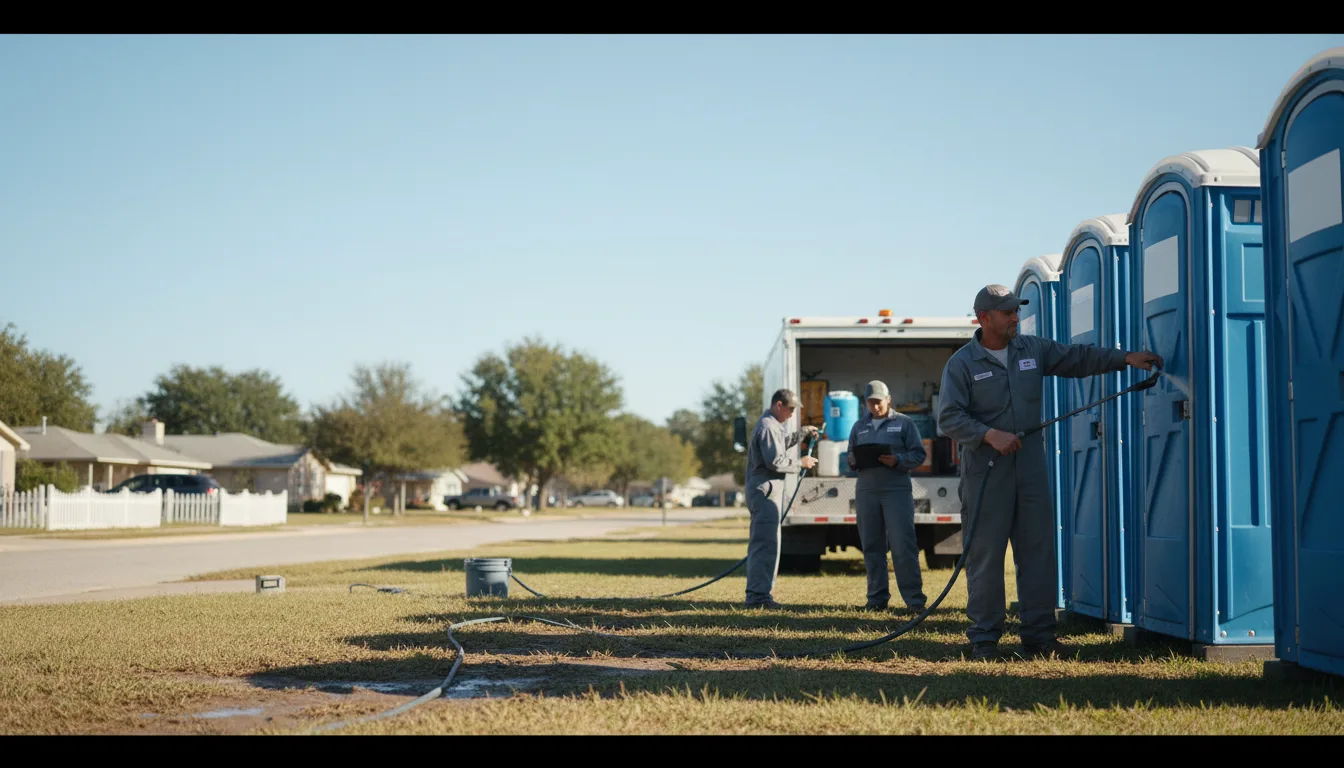 Long-Term Portable Toilet Rental in Gable, SC near me